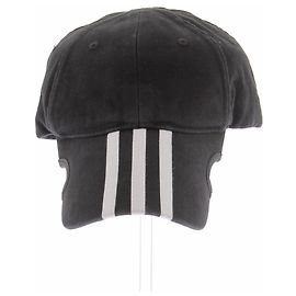 Autre Marque BALENCIAGA x ADIDAS Black Cotton Cap Black