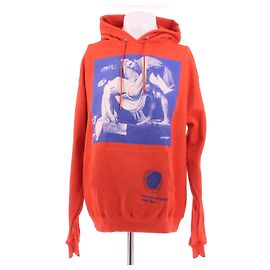Autre Marque Sweat à capuche orange à inscriptions Orange