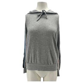 Autre Marque Sweat gris avec bande colorée Gris