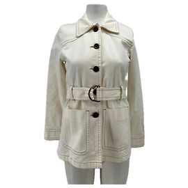 Rouje White denim jacket White