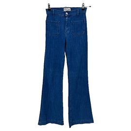 Autre Marque Jeans blu a zampa Blu