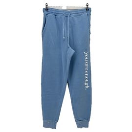 Autre Marque Pantaloni da jogging blu in cotone Blu