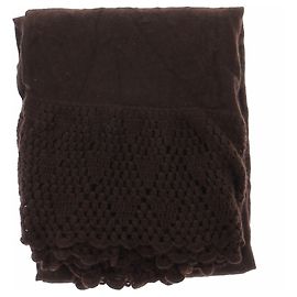 Dior Cachecol marrom de cashmere Marrom