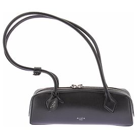 Alaïa Sac "Le teckel small" en cuir noir Noir