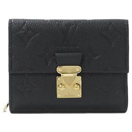 Cartera Metis Compact Monogram Empreinte Louis Vuitton Negro