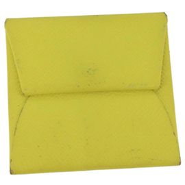 Bastia Münzgeldbörse von Hermès Gelb