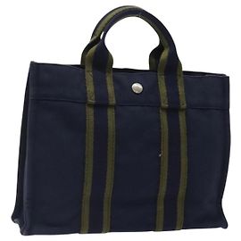 Borsa Hermès Fourre Tout PM Blu