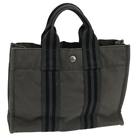 Sac Fourre Tout PM Hermès Gris