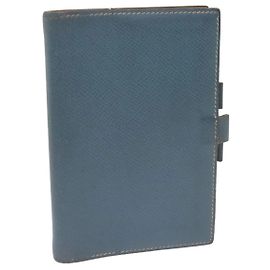 Hermès Hermes Agenda GM Day Planner Cover Blue
