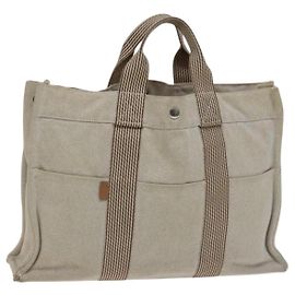 Bolsa Fourre Tout MM Hermès Bege
