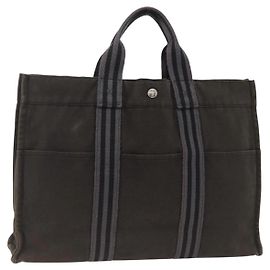 Borsa Tote Fourre Tout MM di Hermès Nero