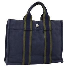 Bolso Hermès Fourre Tout PM Azul