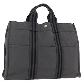 Bolso Fourre Tout MM de Hermès Gris