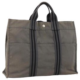 Bolso Fourre Tout MM de Hermès Gris