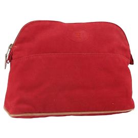 Hermès Hermes Bolide MM Pouch Red