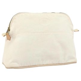 Hermès Hermes Bolide MM Pouch White