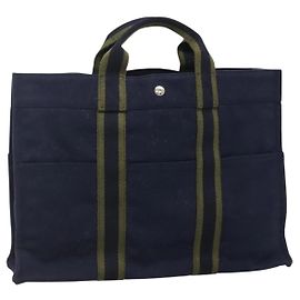 Borsa Fourre Tout MM di Hermès Blu