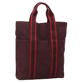 Borsa a mano Fourre Tout Cabas Hermès Rosso