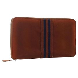 Hermès Cartera Larga GM Perth Hermes Castaño