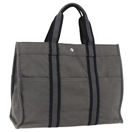 Bolso Hermès Fourre Tout GM Gris