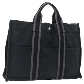 Bolsa Fourre Tout MM Hermès Preto