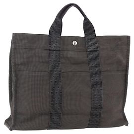 Bolso Hermès Her Line Tote MM Gris