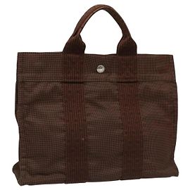 Borsa Tote Her Line PM di Hermès Marrone