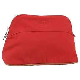Hermès Hermes Bolide MM Pouch Red