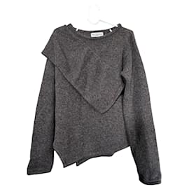 Autre Marque Ivan Grundhal Wollpullover Braun M Braun