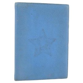 Hermès Hermes Day Planner Cover Blue