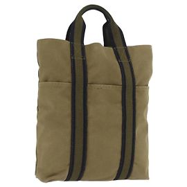 Bolsa de Mão Fourre Tout Cabas Hermès Verde