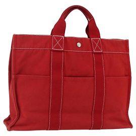 Bolso Fourre Tout MM de Hermès Roja