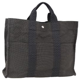Bolsa Hermès Her Line Tote MM Cinza