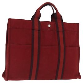 Bolso Fourre Tout MM de Hermès Roja