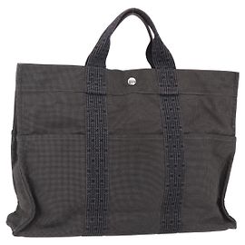 Bolsa Hermès Her Line MM Cinza