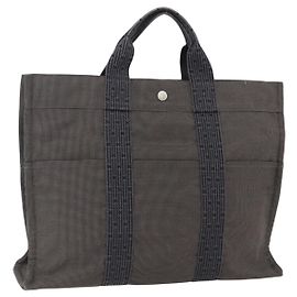 Bolso Hermès Her Line Tote MM Gris
