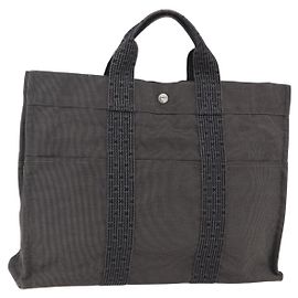 Bolso Hermès Her Line Tote MM Gris