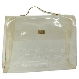 Hermès Kelly Handtasche Weiß Weiß