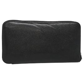 Hermès Hermes Azap Long Wallet Black