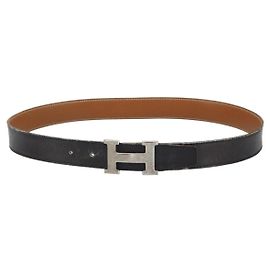 Cinturón Constance Hermès Negro