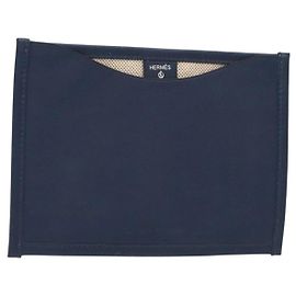 Hermès Hermes Petit Ash Pouch Blue
