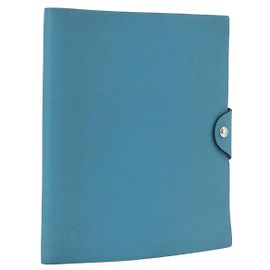 Hermès Hermes Yuris GM Note Cover Blue