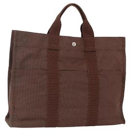 Bolso Tote Her Line MM de Hermès Castaño