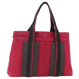 Bolso Tote Hermès Troca Horizontal MM Roja