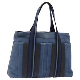 Bolso Tote Horizontal MM Hermès Azul