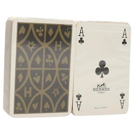 Carte da Gioco Hermès Carta Beige Beige