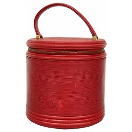 Cannes Epi Handtasche von Louis Vuitton Rot