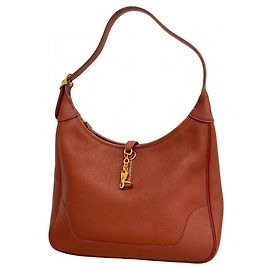 Bolsa de Ombro Hermès Trim 31 Avelã