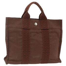 Sac tote Her Line PM d'Hermès Marron