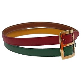 Cinto Hermès 28,3 em ouro multicolorido Multicor